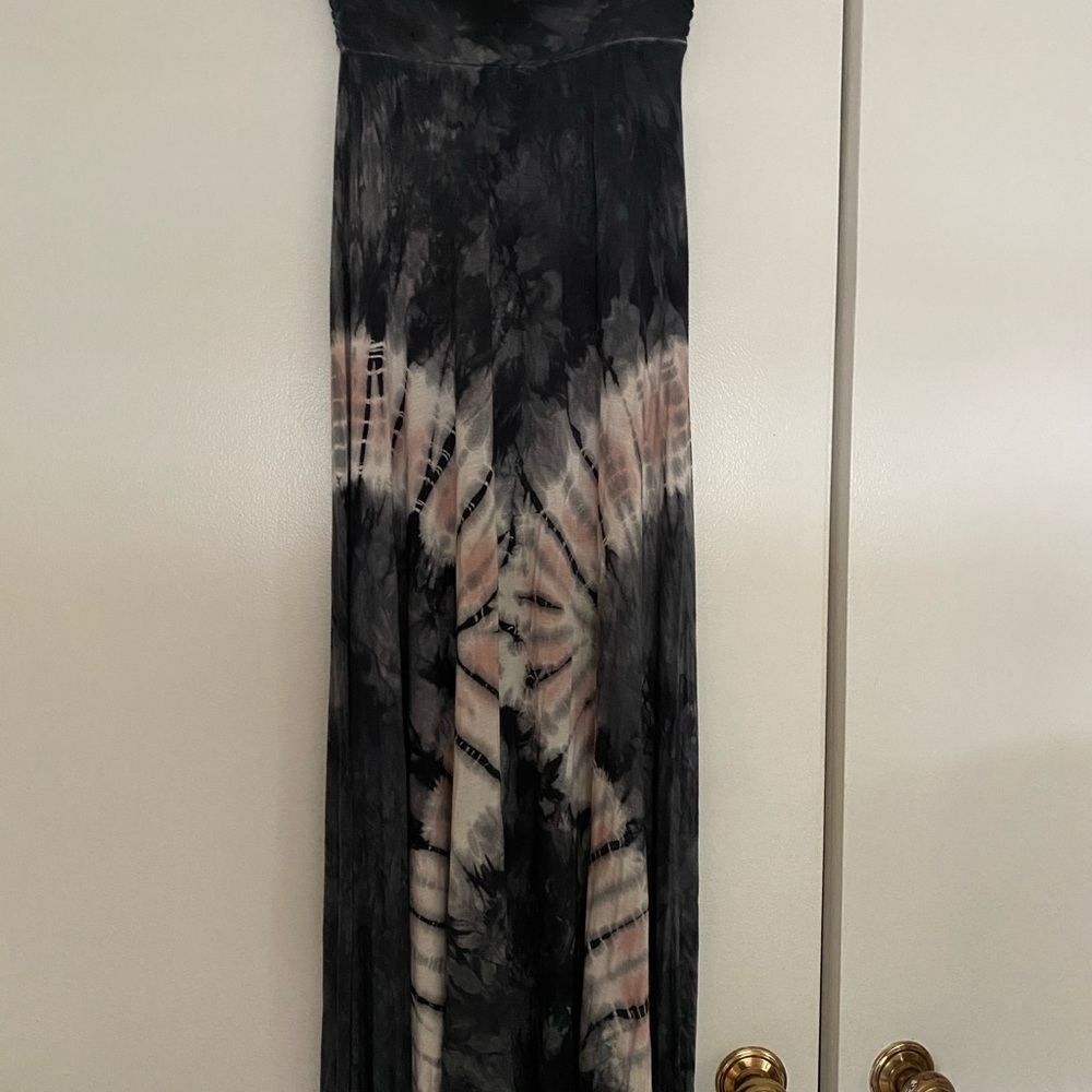 Long flowy tyedye skirt